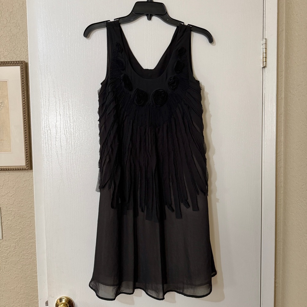 Black dress from Korean brand